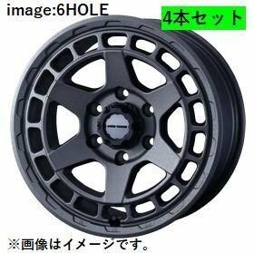 個人宅発送可能 Weds 16X6.0J -05 5穴 PCD139.7 GRY ホイール 4本セット MUD VANCE X TYPE S マッドヴァンス エックス タイプ エス (41612)