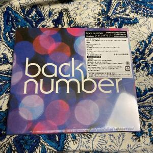 即決 back number シャンデリア (初回限定盤B) 新品未開封