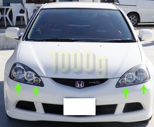 【ホンダ純正新品】HONDA 未使用品 ★超希少品★ インテグラ DC5 タイプＲ ヘッドライト 左右セット HIDユニット 後期型(DC5-2300001から)