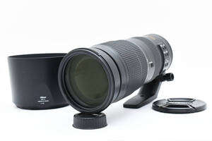 【美品】 Nikon VR AF-S NIKKOR 200-500mm F5.6E ED Fマウント ニコン 超望遠ズームレンズ AF一眼レフ 動作確認済み #2276