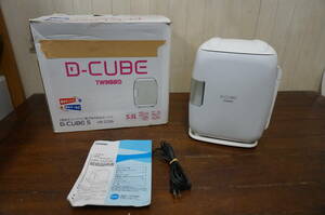 中古品☆ＴＷＩＮＢＩＲＤ☆Ｄ－ＣＵＢＥ☆小型保冷温庫☆電子冷温ボックス☆ＨＲ－Ｄ２０６☆４１０Ｓ４－Ｊ１５４２０