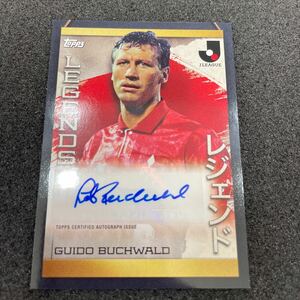 TOPPS Jリーグ フラッグシップ レジェンド ブッフバルト 直筆サインカード 浦和レッズ　レジェンド 