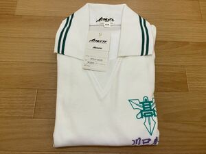 超レア品ミズノMIZUNO 1990年代　体操服　半袖シャツ　XOO(4L)寸　校章＋ネーム入り「川口春奈」★ビッグサイズ