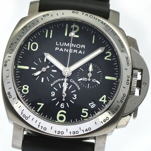 パネライ PANERAI PAM00074 ルミノール クロノグラフ デイト 自動巻き メンズ 箱付き_751004