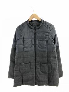 COMPTOIR DES COTONNIERS コントワーデコトニエ リバーシブル ダウン コート size7/ネイビー ◆■ ☆ dkb3