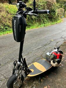 go-ped風スクーター52cc S.T Custom 保安部品標準装備 公道 免許 立ち乗り