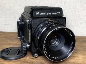 マミヤ MAMIYA RB67 Pro 中判フィルムカメラ Sekor C 127mm F3.8　シャッター確認済　蛇腹に破れ、穴無し　ジャンク扱い