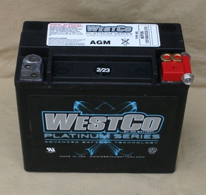 WESTCO ハーレー純正65989-97C,D OEM WCP20L (5)製造年月日 2024年5月 ケース黒　変更