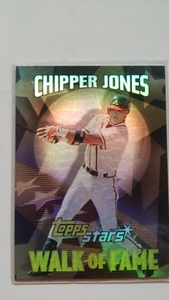 2000 Topps Stars Walk of Fame Chipper Jones