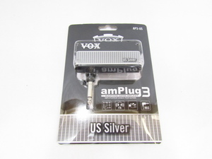 未開封 VOX amplug3 US Silver AP3-US ヘッドホンギターアンプ ◆090143