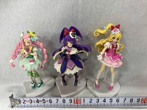 魔法使いプリキュア キューティーフィギュア 3体セット キュアフェリーチェ キュアマジカル キュアミラクル