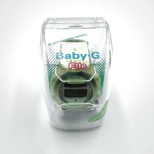 未使用 未開封 CASIO カシオ Baby-G ベビージーFile ファイル 564-BG グリーン 腕時計 デジタル クオーツ ラバー