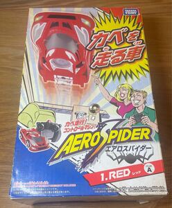 【未使用品】エアロスパイダー　RED 壁を走る車　タカラトミー　aerospider takara tomy