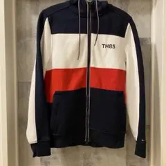 【美品】Tommy トミーヒルフィガー　TH85 ジップアップパーカー Sサイズ