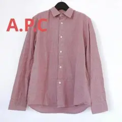 A.P.C チェックシャツ　カラーシャツ　トップス　カットソー