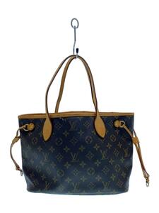 LOUIS VUITTON◆2)ネヴァーフルPM_モノグラム・キャンバス_BRW_ピヴォワンヌ/PVC/BRW/総柄