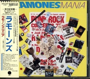 即決・送料無料(2点)◆ラモーンズ Ramones◆ラモーンズマニア◆ジョーイ・ラモーン◆BEST盤/Y(b5264)