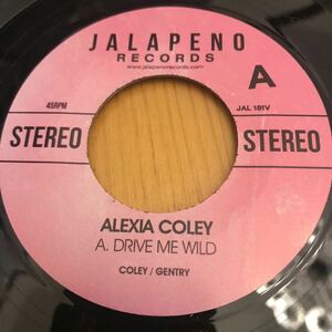 【7インチ】ALEXIA COLEY / drive me wild