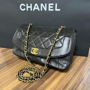 ★正規品★CHANEL シャネル バッグ ダイアナ 25 フラップ マトラッセ チェーン ショルダーバッグ ターンロック 定番人気♪