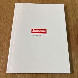 Supreme 12FW カタログ Book 秋冬コレクション