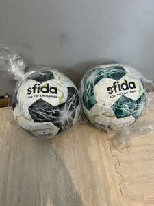 ★送料込み 新品 2個 セット SFIDA スフィーダ VAIS Presser ZX 5 サッカー　サッカーボール ５号級