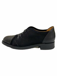 SANDERS◆ドレスシューズ/US10/BLK/スウェード/1532BWBS