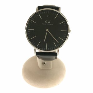 Daniel Wellington ダニエルウェリントン 【men2529M】 箱付き B40S174 腕時計 WATCH ウォッチ メンズ ブラック BLK 黒 40mm 美品 OC