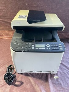 DE19 RICOH リコー SP-C251sf レーザープリンター FAX対応 コピー機 店舗 印刷のみ動作確認済み　現状渡し