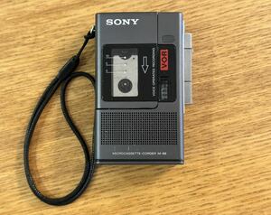 SONY MICROCASSETTE-CORDER M-88 ソニー マイクロ カセットコーダー 動作未確認