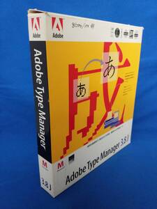 Adobe Type Manager 3.8J Macintosh Mac タイプマネージャ ジャンク