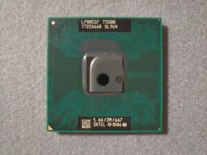 インテル Intel Core 2 Duo T5500 SL9U4 1.66GHz 2MB FSB 667 VT-x有り ⑯