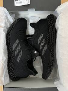 新品 アディダス 4D フューチャークラフト 黒 US10.5 (28.5cm) adidas 4D FUTURECRAFT ランニング シューズ スニーカー コアブラック