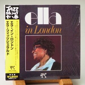 【廃盤 レア 音が良いビクター 紙ジャケ 美品】エラ・フィッツジェラルド　エラ・イン・ロンドン　ELLA FITZGERALD　ELLA IN LONDON