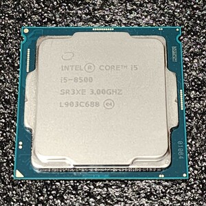 CPU Intel Core i5 8500 3.0GHz 6コア6スレッド CoffeeLake PCパーツ インテル 動作確認済み