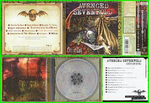 名盤♪米国産Metal≪国内盤帯付CD≫AVENGED SEVENFOLD(A7X/アヴェンジド・セヴンフォールド)/City Of Evil♪