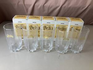 SAPPORO　サッポロビール　Brau(ブロイ）グラス10ケ組　非売品　ノベルティグッズ　コレクション　箱入