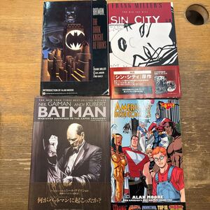 a1116-1.アメコミ batman the dark knight returns 他 4冊 バットマン シンシティ sincity DC COMICS American comics 趣味 サブカル