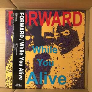 D01 中古LP 中古レコード Forward While You Alive 45RPM ハードコア パンク 帯付