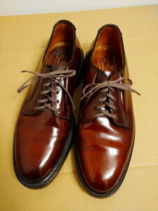 60s ヴィンテージ ビンテージ FLORSHEIM フローシャイム imperial kenmoor 緑窓 コードバン バーガンディ #8 7D ALDEN オールデン 990