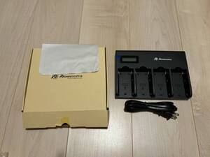 【一円即決】　Powerextra 充電器 4チャネル急速充電器 １円　YUY01_0862