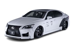 【AIMGAIN】 純VIP GT Type1 LEXUS レクサス 40系 LS 後期 LS460 LS600h F-SPORT ワイドフェンダーキット 5点 エイムゲイン ワイドボディ