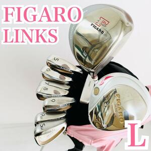 初心者おすすめ レディースセット FIGARO LINKS かんたん やさしい フィガロ リンクス マルマン maruman かわいい クラブ キャディバッグ