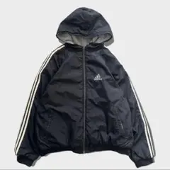 90s adidasリバーシブル ナイロン スウェット ジャケット