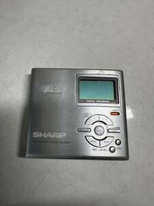 SHARP シャープ MDプレイヤー MD-DR7-S 通電動作未確認 