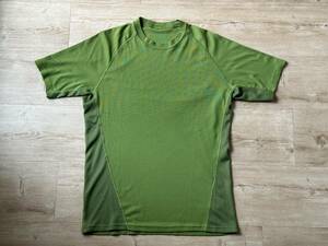 パタゴニア メキシコ製 Mサイズ キャプリーン Tシャツ 黄緑 patagonia