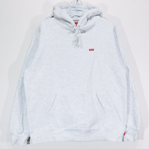 SUPREME シュプリーム 23AW SMALL BOX HOODED SWEATSHIRT スモール ボックス フーデッド スウェットシャツ アッシュグレー パーカー APZ