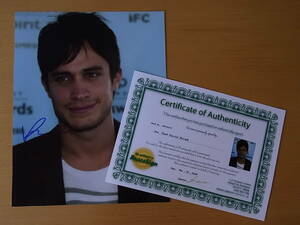 ガエル・ガルシア・ベルナル　Gael Garcia Bernal　直筆サイン入り写真 　証明書付