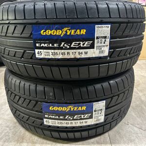 グッドイヤー GOOD YEAR 235/45R17 94W 新品 未使用 製造2019/25週 ２本セット　