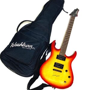 Washburn XM-DLX 【 ピックアップ DUNCAN USM 】ワッシュバーン エレキギター ソフトケース付き