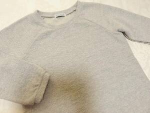 美品 ドゥ ファミリィ ブークレー シャツ グレー 6707 Ｍ 日本製 ふわふわプルオーバー セーター アクリル/ウール ドゥファミリー